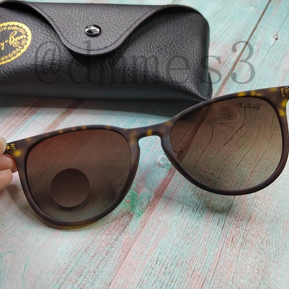 ?Ray-Ban Sunglasses 4171 Polarized 54mm brown tortoiseshell